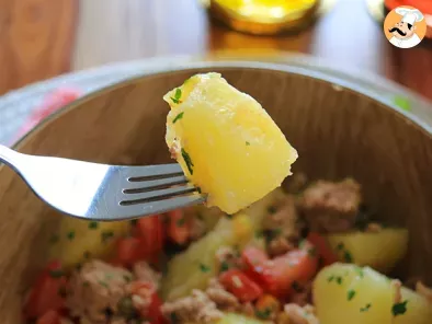 Salade de pommes de terre, thon et tomates - photo 4